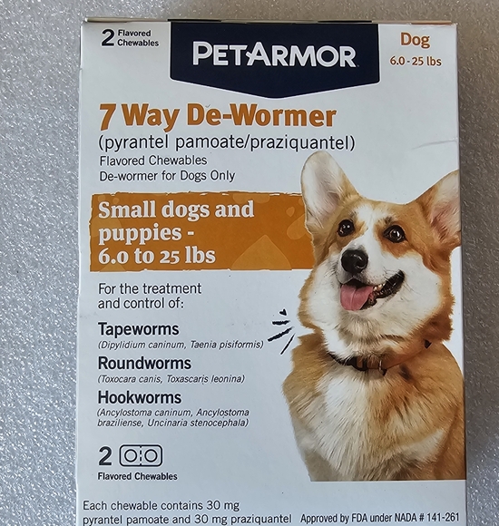 Dog 7day-deworm - Picture 1 of 5